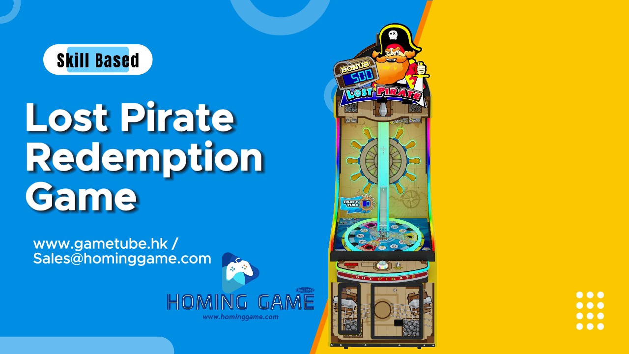 2025 Lost Pirate Lottery Ticket Hot Sale Redemption Arcade Game Machine byHomingGame#redemptiongame