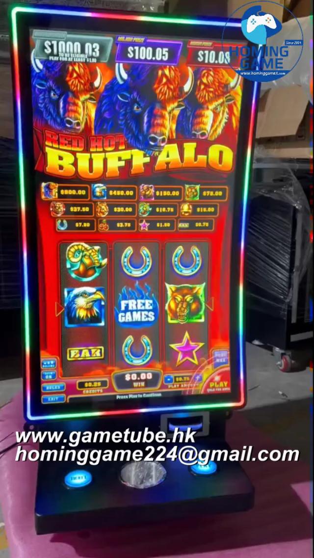 Upgrade Your Game Room! 32" Curved Touch  desktop Fusion Terminal | Fusion 4 skill slot table game machine by HomingGame(Order Send Email:hominggame224@gmail.com)