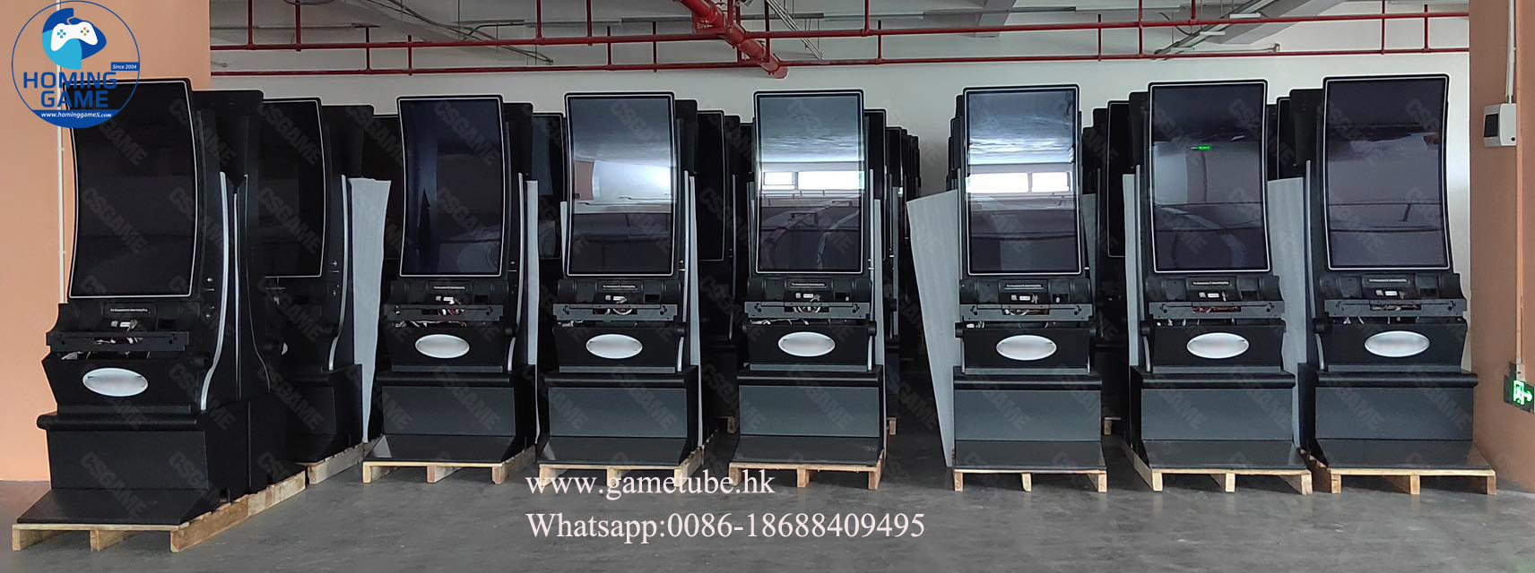 Factory Price 43 Inch Curve Slot Table Game Machine | HomingGame High-Profit Skill Slot Game Machine for Casino & Game Center